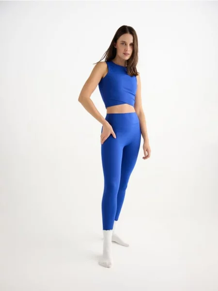 Pantaloni Reserved albastru