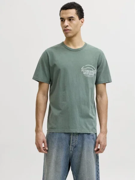 Jack & Jones Koszulka Mężczyźni S zielony