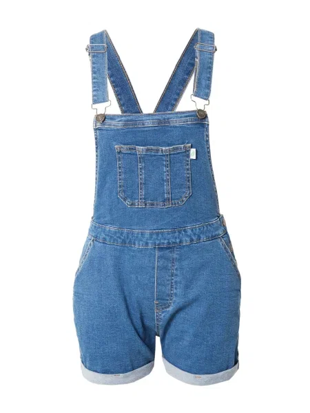 Urban Classics Salopetă Dungaree denim albastru