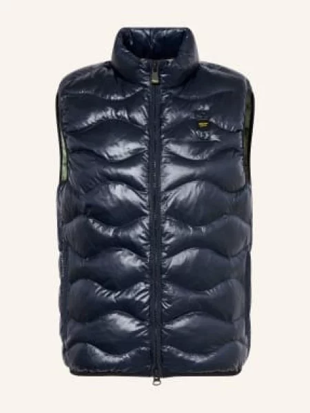 Blauer Kamizelka Pikowana Danny blau granatowa