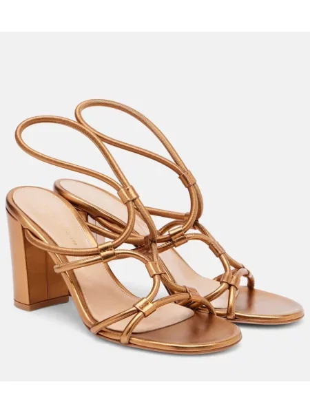 Sandale Gianvito Rossi din piele maro