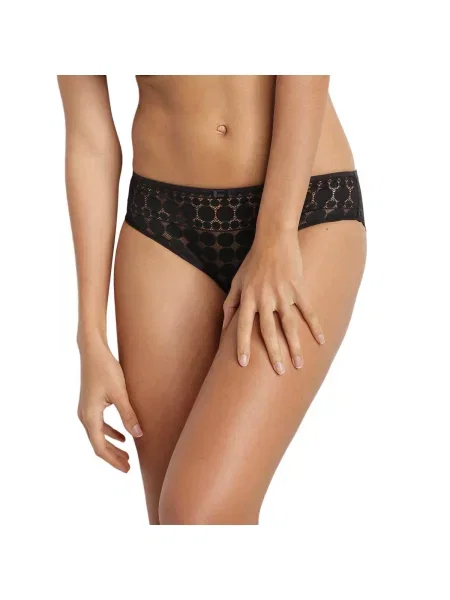 Кружевные трусики слипы білі