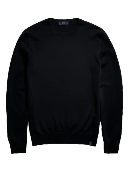 Pulover Fay de lână negru