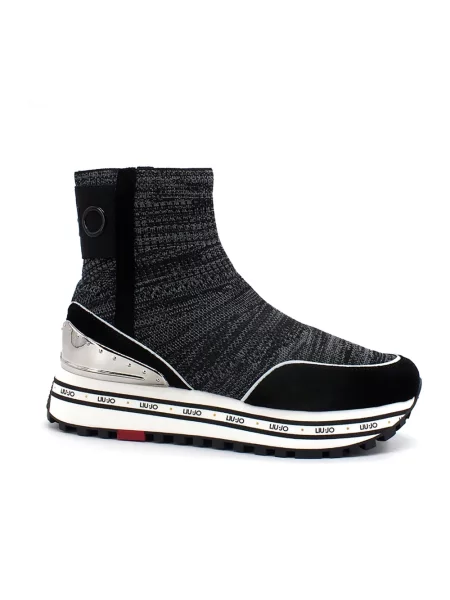 Sneakersy Liu Jo skórzane czarne