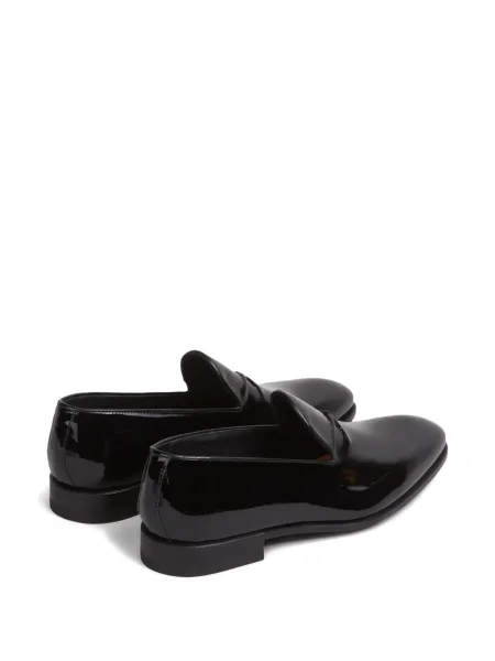 Pantofi loafer Bontoni din piele negru