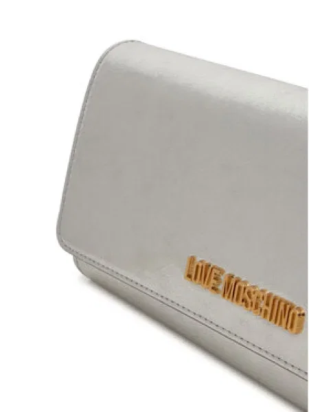 Táska LOVE MOSCHINO ezüst