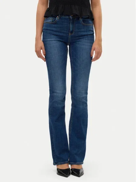 Vero Moda Blugi Flash Bleumarin Flared Fit