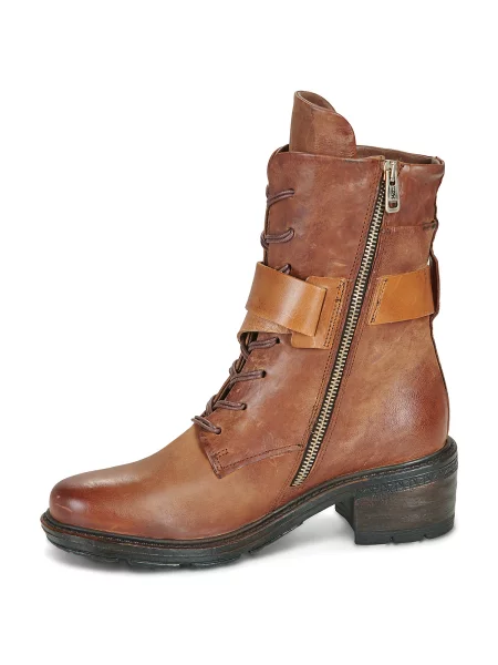 Pantofi Airstep / A.s.98 din dantelă maro
