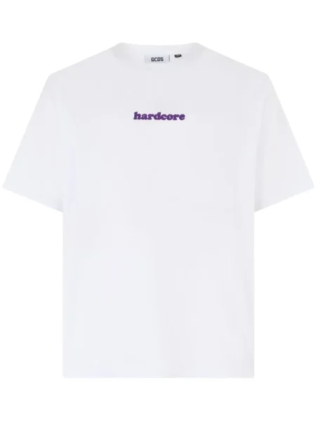 Tricou Gcds cu broderie alb