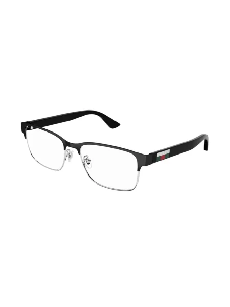 Saulės akiniai Gucci Eyewear su autografu sidabrinė