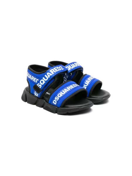 Sandały dziecięce Dsquared2 niebieskie