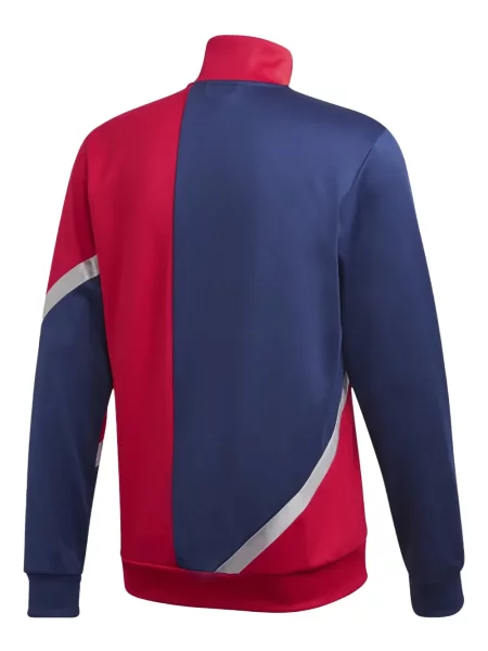 Pruhované krajkové pruhované tričko Adidas s vázáním šedé