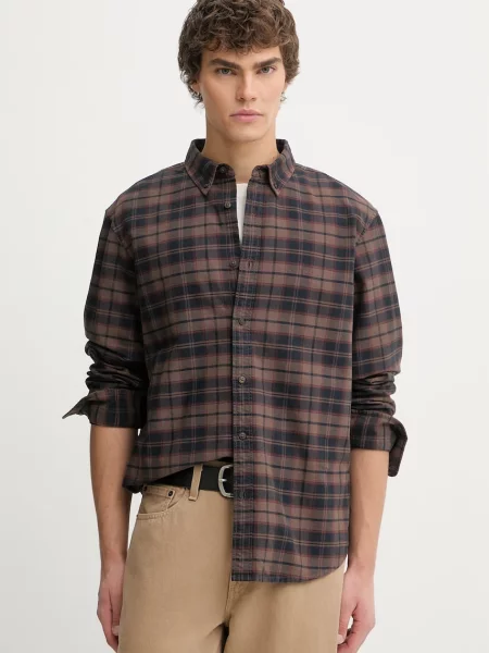 Srajca Levi's AUTHENTIC BUTTON DOWN rjava