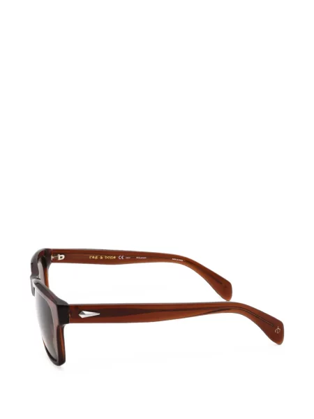 Okulary przeciwsłoneczne Rag & Bone brązowe
