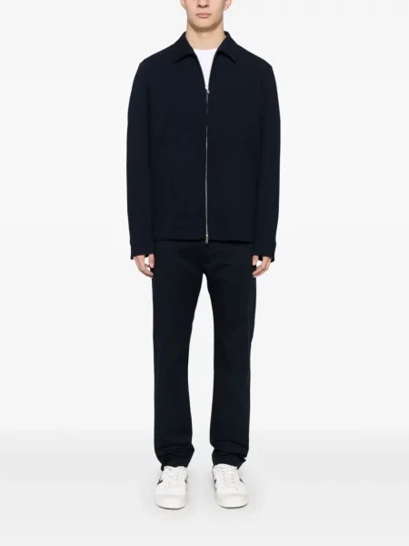 Pantaloni Barena albastru