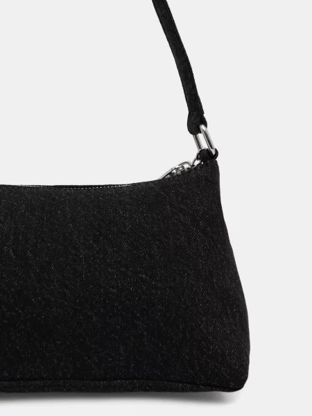 Tommy Jeans Geantă de umăr albastru denim negru