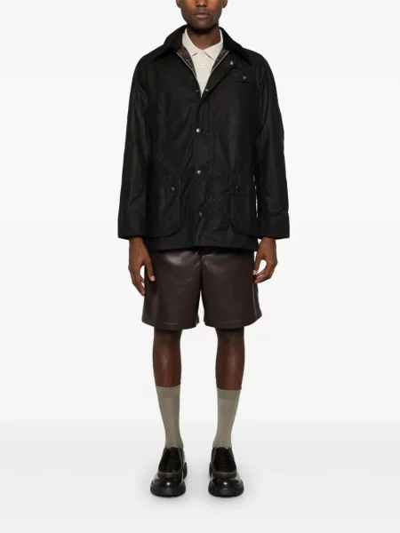 Vaškuotas striukė Barbour ruda