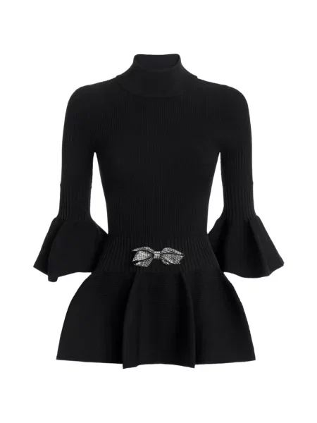 Pulover Genny cu funde negru