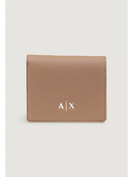Armani Exchange Portfel beżowy