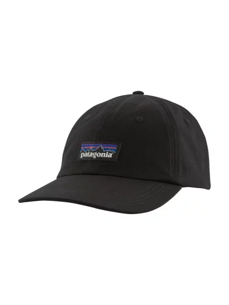 Czapka z daszkiem Patagonia Logo Trucker black czarna
