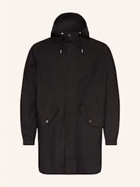 Tommy Jeans Parka schwarz czarna