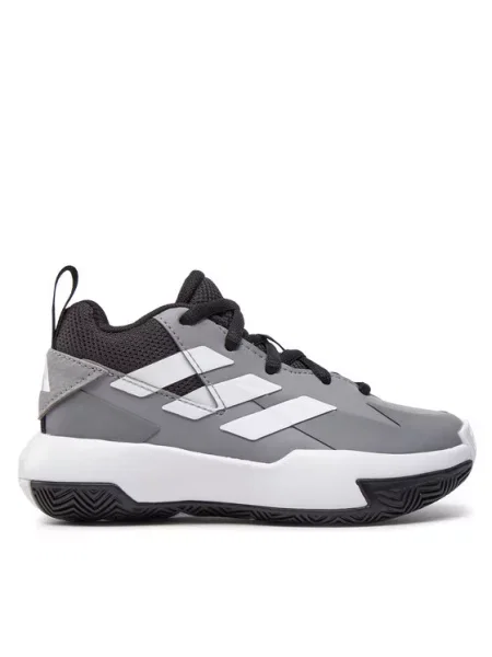 Adidas Μπασκετικά Παπούτσια Cross Em Up Select Mid Trainers Kids γκρι