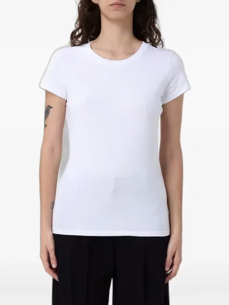 Tricou Armani Exchange cu imagine alb