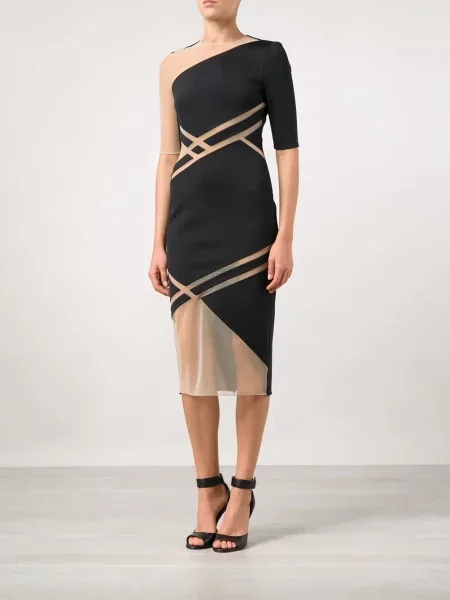 Rochie David Koma de costum negru
