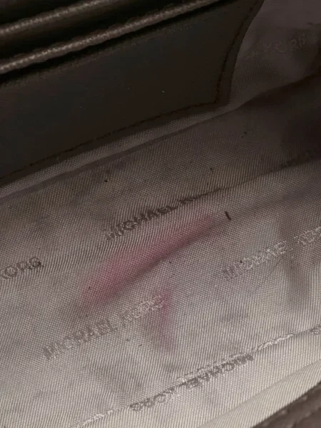 Geanta de piele Michael Kors din piele gri