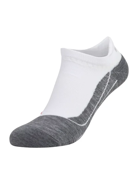 FALKE Șosete sport alb / gri amestecat