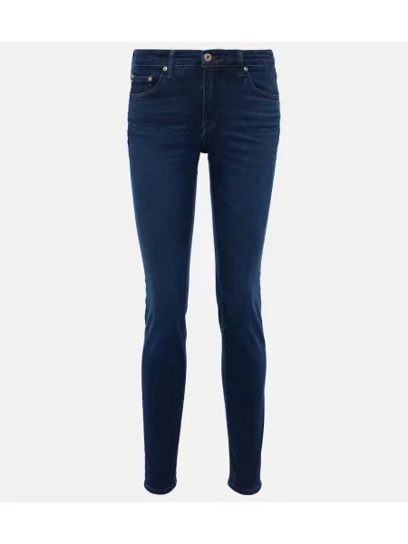 Jeansy skinny Ag Jeans z wysoką talią