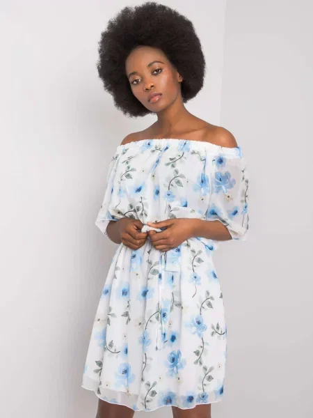 Rochie Fashionhunters de costum alb