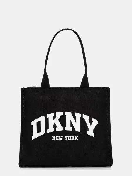 Чанта Dkny HADLEE LOGOARCH черно