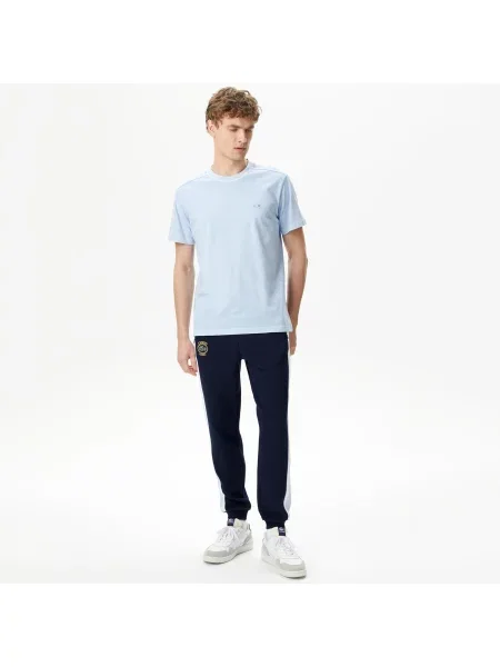 Lacoste Spodnie Dresowe Lacoste niebieskie