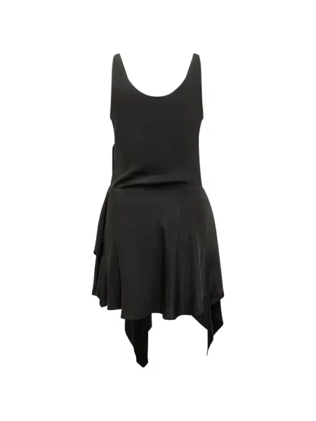 Rochie cu volane Iro cu volane asimetric de costum negru