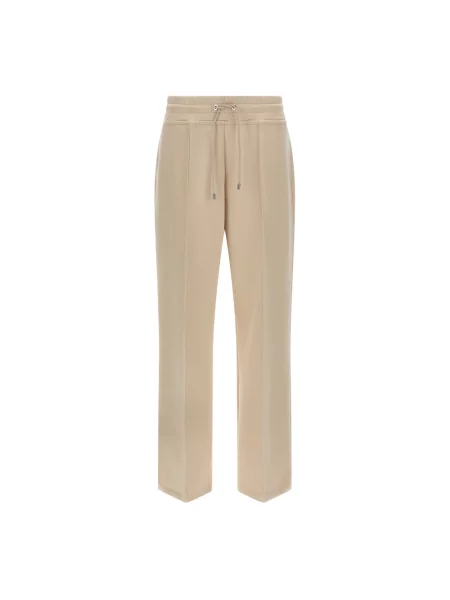 Joggery Moorer z dżerseju beżowe