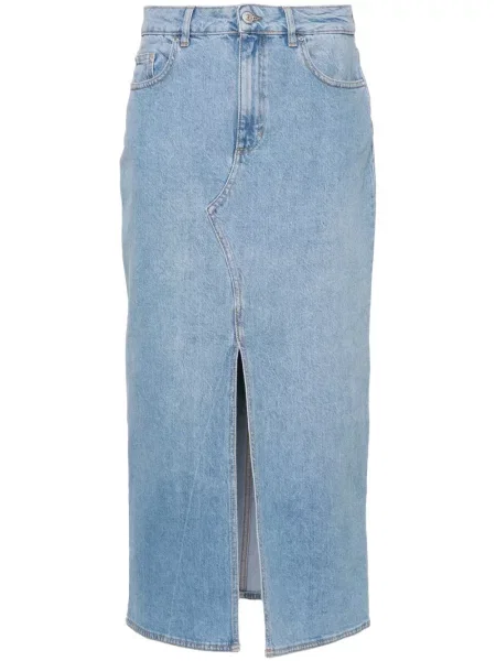 Spódnica jeansowa Chiara Ferragni niebieska