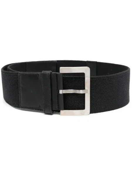Pásek Giorgio Armani Pre-owned s přezkou černý
