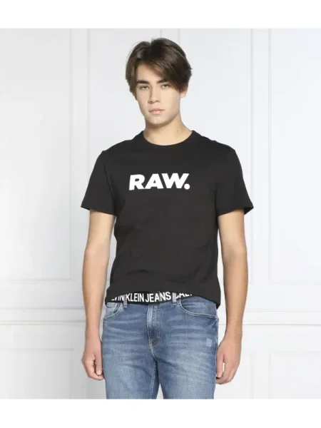 G-Star Raw Tricou Holorn negru