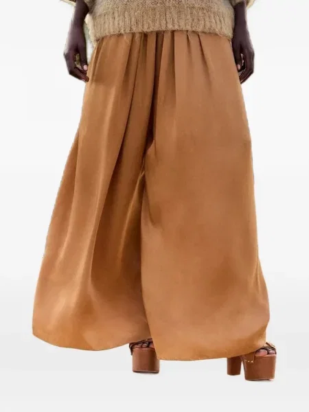 Pantaloni Mes Demoiselles maro