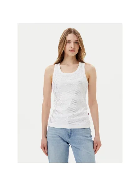 JOOP! Jeans Τοπ Tunka Slim Fit λευκό