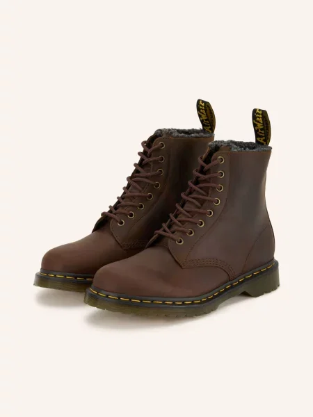 Dr. Martens Šněrovací Boty Pascal hnědá