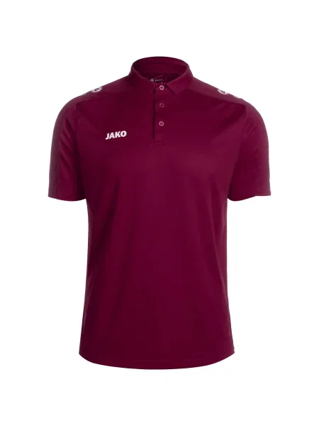 JAKO Tricou funcțional roșu burgundy alb