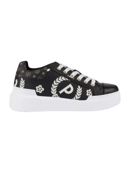 Sneakersy Pollini czarne