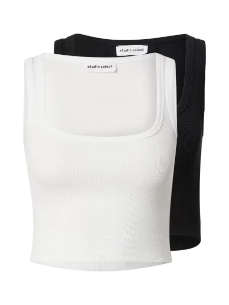 STUDIO SELECT Top Delia negru alb