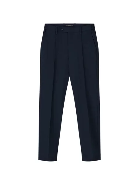 Pantaloni Boggi Milano de lână albastru