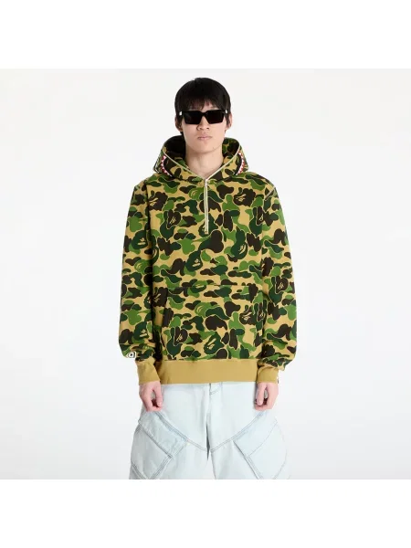 Polovična zadrga pulover A Bathing Ape® zelena