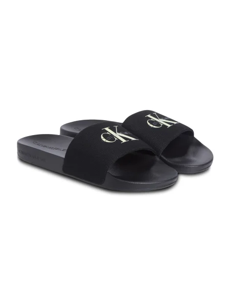Saboți Calvin Klein Jeans negru