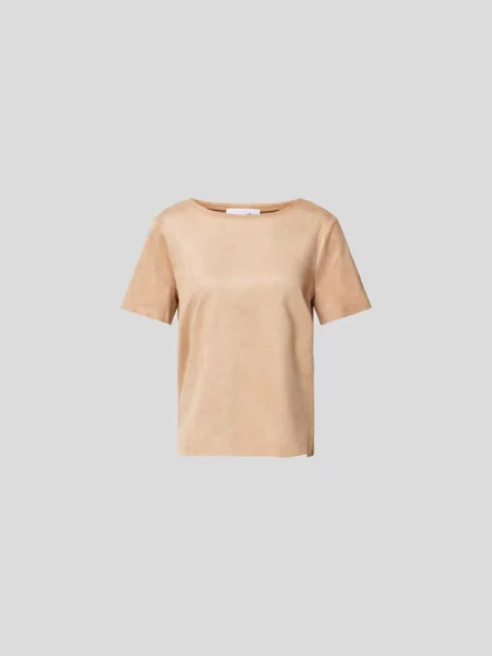 T-shirt z dekoltem w łódkę Juvia