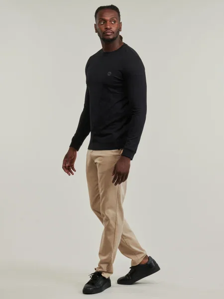 Hosszú ujjú póló Timberland fekete